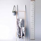 高さGrowth Chart Hanging Decoration定規で子供用部屋79 " x7.9 "