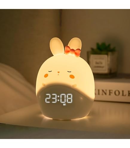 Amazon.co.jp : YAVINCOL ナイトライト 目覚まし時計 ベッド