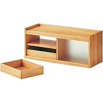 Amazon | [ベルメゾン] カウンター上収納 木製 キッチンラック