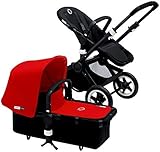 Bugaboo Buffalo Complete Stroller - Red - Black by Bugaboo [並行輸入品]