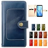 Galaxy A53 5G SC-53C SCG15 専用 栃木レザー 本革 手帳型 ケース カバー SC53C SC-53Cケース SC-53Cカバー SC53Cケース SC53Cカバー SCG15ケース SCG15カバー GalaxyA53 手帳ケース 手帳型ケース スマホケース ポケット付き こだわり親父 ネイビー