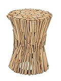 Benzara 76480 Exquisite Driftwood足スツール