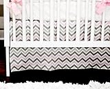New Arrivals Peace, Love, Pink 2 Piece Crib Bedding Set, Grey by New Arrivals [並行輸入品]