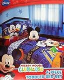 Disney Mickey Mouse 4pc Toddler Bedding Set ''Genuine Licensed'' by Disney Baby [並行輸入品]