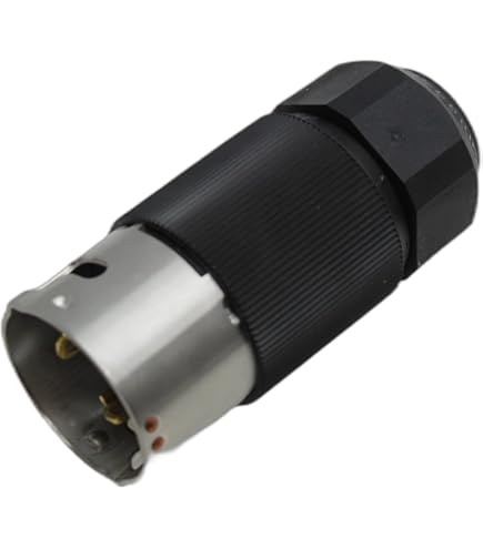 Amazon | Hubbell CS8364C Locking Connector, 50 amp, 3 Phase 250V