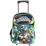Nickelodeon Ninja Turtles Large 16" Full-size Rolling Backpack - Shell Power [並行輸入品]