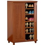 パンチングシューズボックス 【靴箱・キャビネット/玄関やリビングに/通気穴良好】