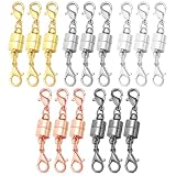 [FUPUTWO] ネックレス ブレスレット 留め具 アジャスター 金具 エンドパーツ クラスプ (15個セット)