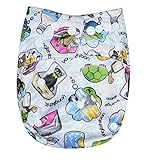 See Diapers Organic Bamboo Terry Baby Cloth Diaper - 2 Bamboo Inserts Travel by See Diapers