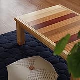 【Sanset】サンセット 継ぎ脚 こたつ 北欧 ミッドセンチュリーテイスト デザイン 長方形 和モダン ナチュラル 机 リビングテーブル コーヒーテーブル 日本製 国産ローテーブル ちゃぶ台 (幅150cm)