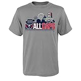 Outerstuff NHL Washington CapitalsユースBoys 2018 Stanley Cup" Celebration" Tee Youth Medium(10-12) グレイ