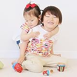 CORVa 男の子 子供服 Tシャツ ボタニカル 植物柄 80cm-150cm 兄弟 姉妹 おそろい (120cm, ピンク)