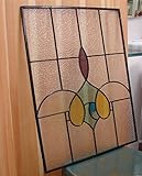 ステンドグラス アイアン 幅48cm INK-Sglass10