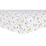 Trend Lab Dr. Seuss Sam-I-Am Fitted Crib Sheet, Orange/Green/Yellow/Gray