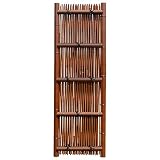 プラスチック竹垣フェンス　大津垣　2尺（W60×H180cm）　国産品　完成品