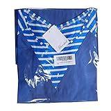 (マーシェル) Marshel マタニティ ワンピース チュニック 長袖 ゆったり おしゃれ デザイン 産前 産後 長く使える 妊婦服 ブルー XL