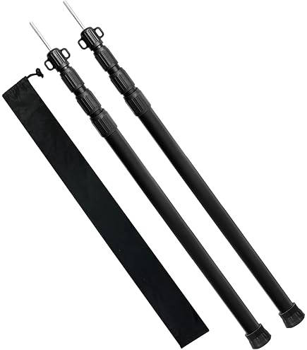 Amazon | ロゴス(LOGOS) プッシュアップポール 250cm プッシュピン 高