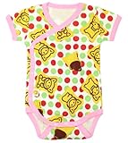 BAJA SMILE コアラスマイル柄 半袖ロンパース　オフホワイト【2164109】 (70cm)