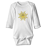 クール 子供 モンスター サン 半袖ロンパース コットン White Size 6 M