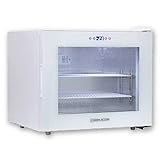 レマコム 前開き 小型 冷凍ショーケース RIS-43TW (43L・ホワイト) - [設定温度範囲]-12～-23℃ [主な機能] 結露防止・LED照明・ノンフロン