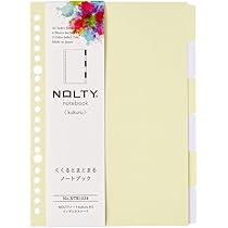 Amazon | 能率 NOLTY ノート kukuru ククル A5 インデックス