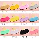 子供から大人まで のび〜る フットカバー ずれ防止 シリコン付き カラフル レディース キッズ カバーソックス 靴下 (A:ブラック10足)