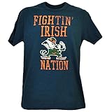 Notre Dame Fighting Irish Nationロゴ大人用スモール半袖