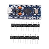 Akozonマイクロコントローラ開発ボード、Pro Micro Atmega32U4 5V / 16MHz SCM MCU