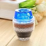 家庭用水精製蛇口フィルター竹炭浸透清浄機（色：ランダム）(3cm * 1.8cm * 6cm)