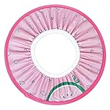 Nice Days（ナイス　ディズ）　子供用シャンプーハット　シャワー用 防水帽　サイズ調節可能 (ピンク)