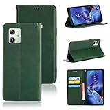 適用 Moto G64 5G / G64Y 5G ケース 手帳型 適用 moto g64 5G 手帳型ケース スマホケース カバー 手帳型 PUレザー カード収納 財布型 耐衝撃 ケース マグネット スタンド機能付き 5色(適用 moto g64 5G ケース 手帳型) (濃い緑)