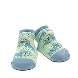 ampersand らいおん柄BABYソックス ミント（MI） 10-12cm