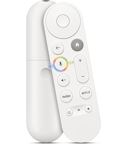Amazon | 交換用リモコン Google Chromecast 4K スノーストリーミング