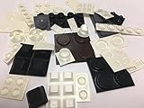 自己粘着ゴムバンパーパッドさまざまなコンボパックのキャビネット、引き出し、まな板、コースター、電子機器、写真フレーム、家具& Many Moreアプリケーション – 100 +個
