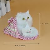 Wunes(TM)?スーパーかわいいぬいぐるみ10CMソフトKnittting靴の猫小さな猫を鳴らすベストクリスマスの誕生日プレゼント