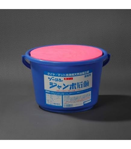 Amazon | バケツ石鹸 8kg【ゾーシン】 ＋ 洗車ブラシ みちのく PP先割
