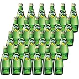 Perrier(ペリエ) レモン 瓶 330ml×24本 [正規輸入品] (フランス 産 ナチュラルミネラルウォーター 炭酸水)