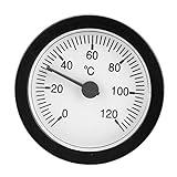 温度計 VBESTLIFE 温度計 丸型 ユニバーサルデザイン 測定範囲：0〜120℃ 室内 工業　農業