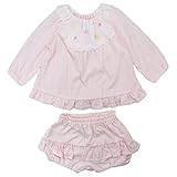 【H28年春物】(日本製) Pample Mousse(パンプルムース) ひよこ刺繍入り長袖スーツ 70cm/BP NO.DP-61411