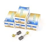 uxcell カーボンブラシ　炭素ブラシ　汎用電動モーター用　動力道具　交替品　日立製作所999021　電動工具　12.4x7.4x6.4mm　10個入り