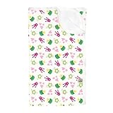 Imse Vimse 100% ORGANIC Cotton Swaddling/Receiving Blanket Kiss the Frog by Imse Vimse [並行輸入品]