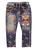 (マイファーストヒステリック) MY FIRST HYSTERIC Like a Denim Viscotex teddy Mini BOMBER起毛裏毛パンツ 90cm ブラウン