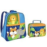 Stephen Joseph Boys Jungle Animals Backpack and Lunch Box Combo - Kids Backpacks [並行輸入品]