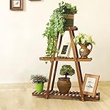 Plant shelf 木製フラワースタンド、リビングルームソリッドウッドフラワースタンド、シングルアセンブリマルチ階フロアクリエイティブフラワーラック、 Flower racks