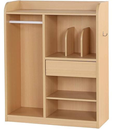 Amazon｜[ベルメゾン] ラック ユニットボックス 天然木 組み替えて