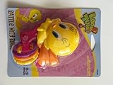 Looney Tunes Tweedy Bird Rattle With Rings (Colors Vary) (Pink Star Ring) [並行輸入品]