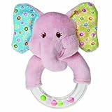 Mary Meyer Ella Bella 5" Elephant Rattle by Mary Meyer [並行輸入品]