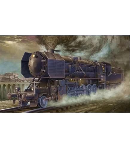 Amazon | トランペッター 1/35 ドイツ軍用蒸気機関車 BR52 00210
