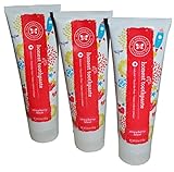 The Honest Company Kids Toothpaste Natural Oral Care Strawberry Blast (6 Oz Tubes) by The Honest Com