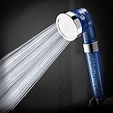 WAYCOM 節水シャワー ヘッド3モード調節可能　ブルー高水圧アニオンシャワーの噴水口 塩素低減 (ブルー)